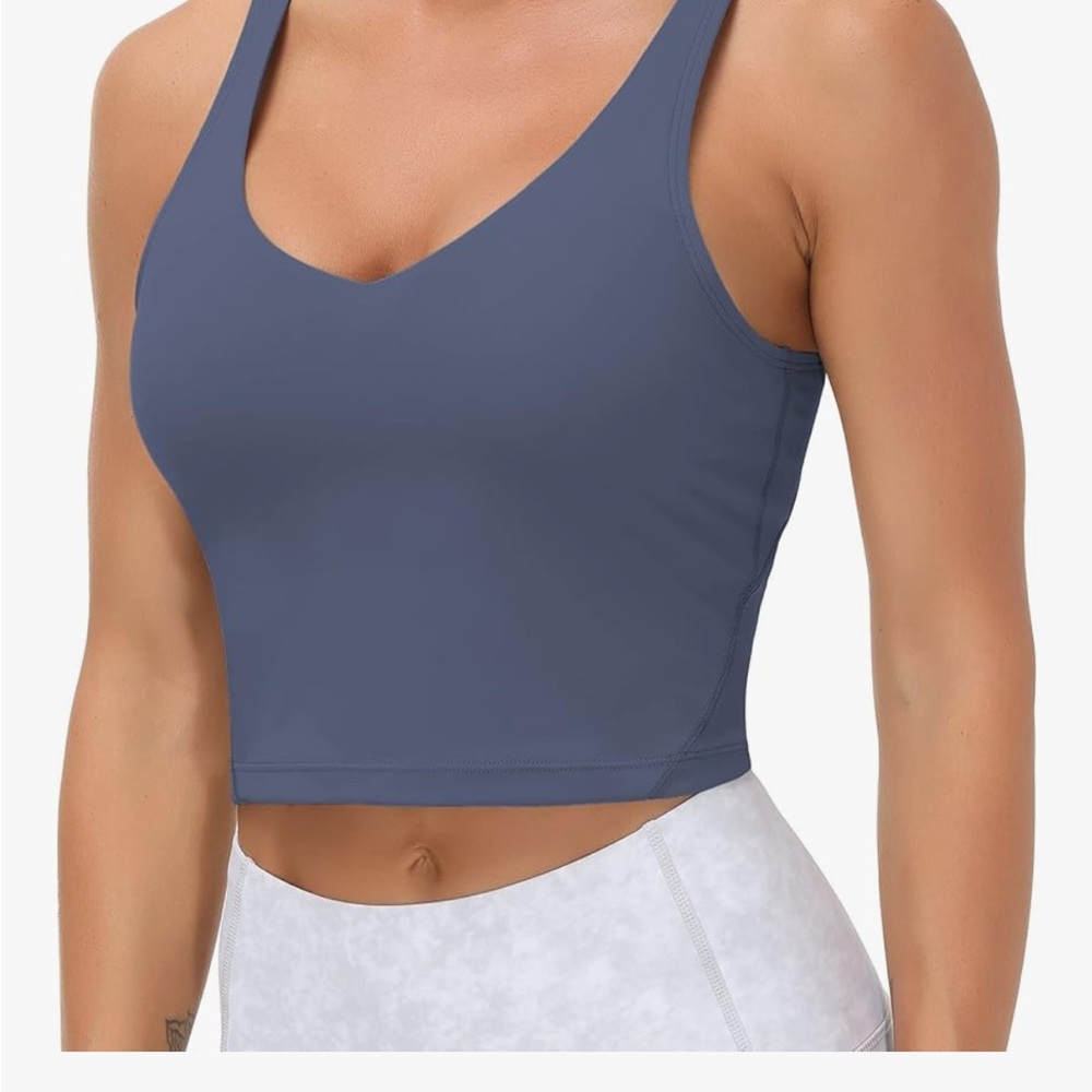 Women's Blue Sports Bra Top